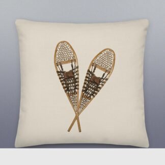 Winter Lodge Snowshoe Premium Pillow