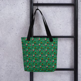 Whimsical Christmas Tree Tote Bag