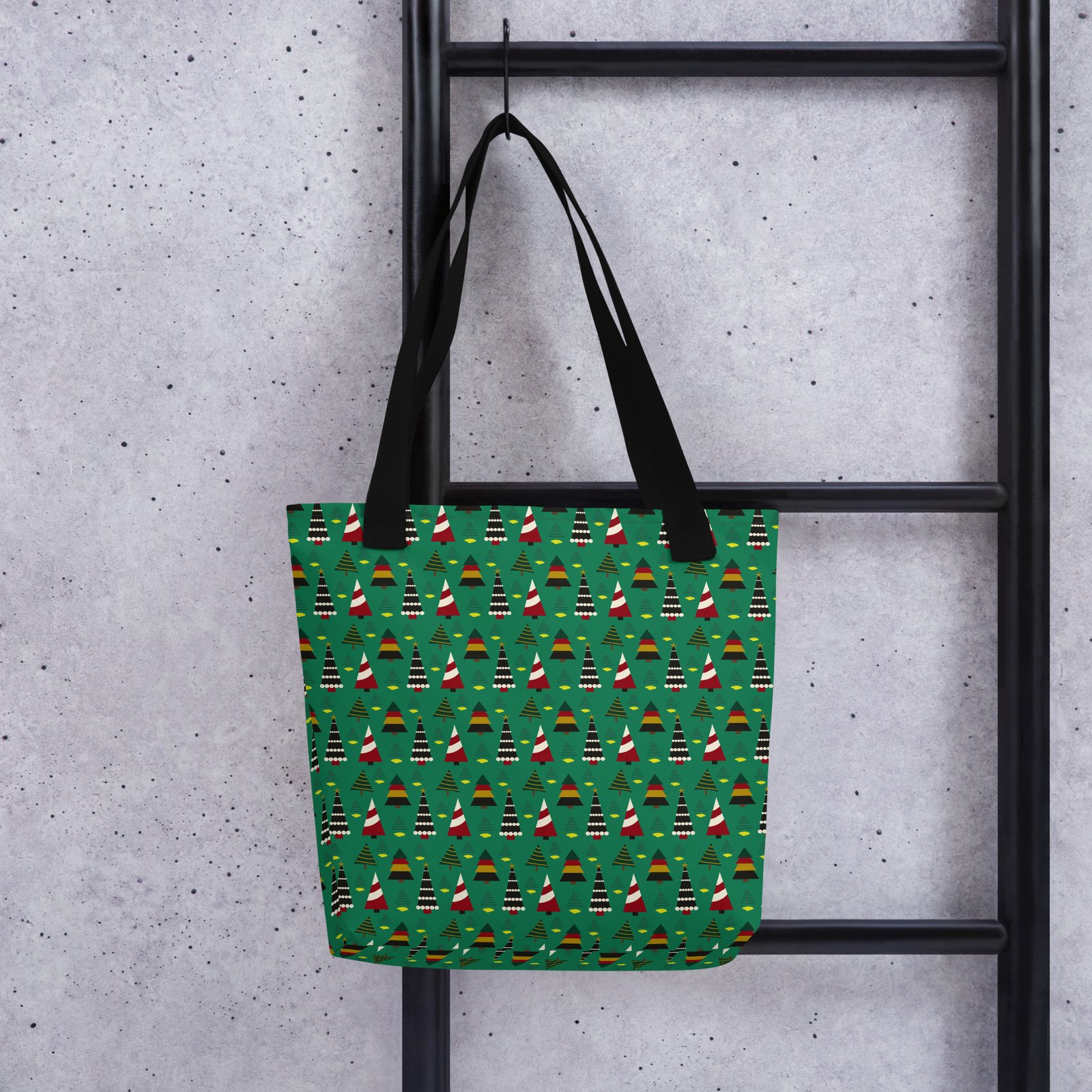 Whimsical Christmas Tree Tote Bag