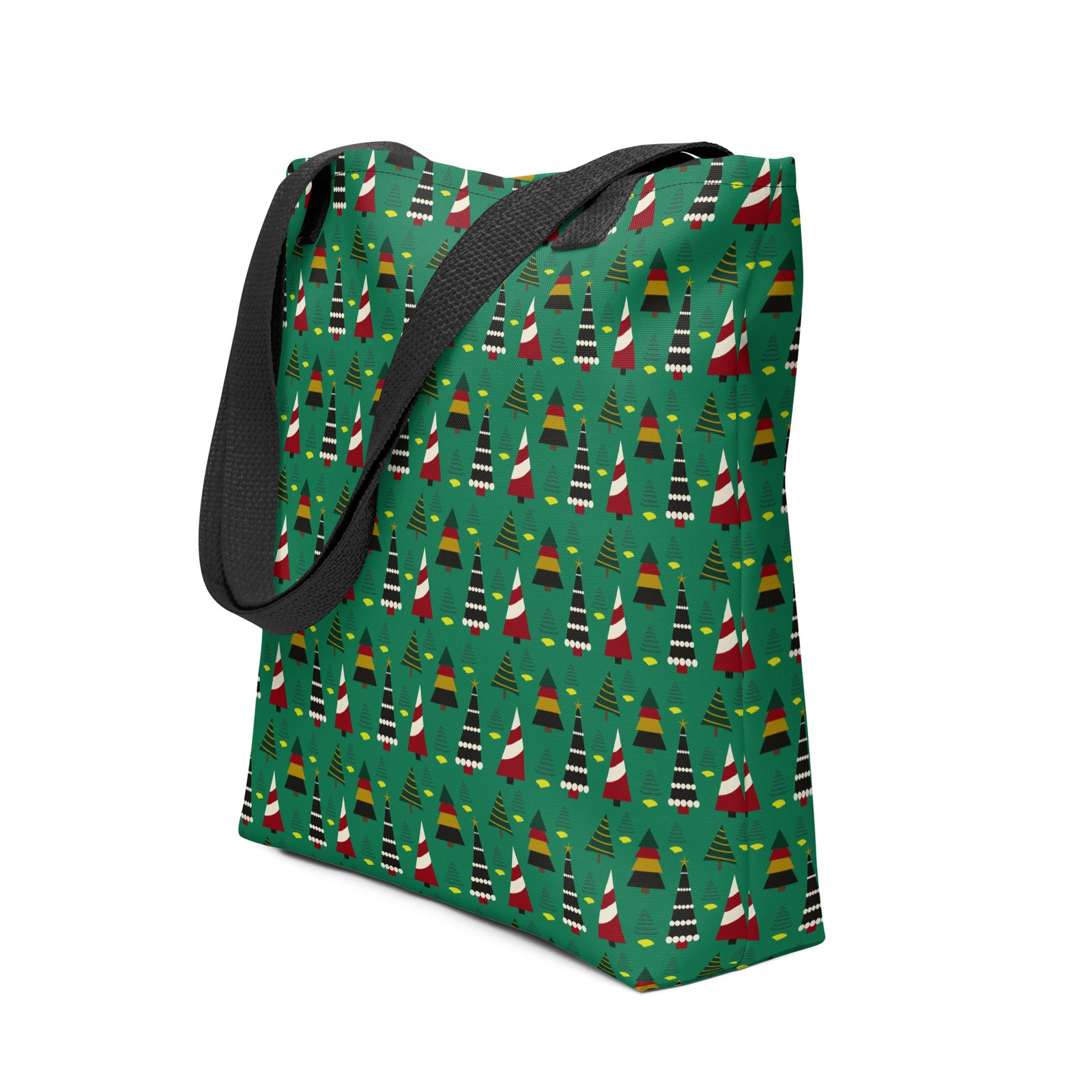 Whimsical Christmas Tree Tote Bag - Image 4