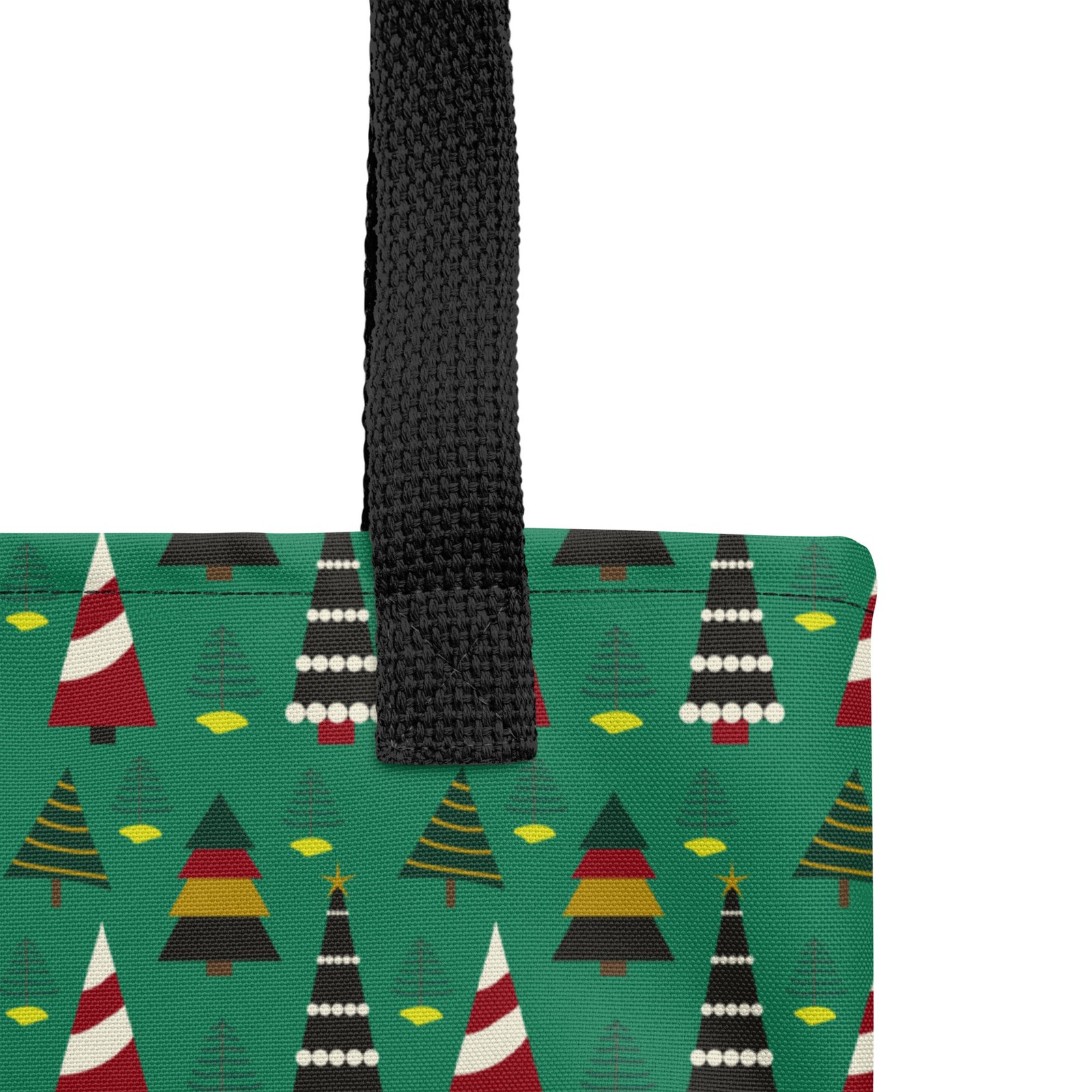 Whimsical Christmas Tree Tote Bag - Image 7